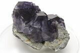 Purple Cube-Dodecahedron Fluorite Cluster - China #226158-1